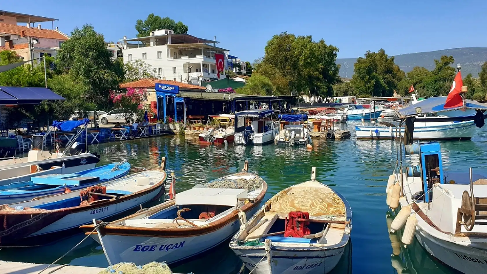 Milas'ta eski balıkçı köyü şimdi yazlık cennete dönüştü