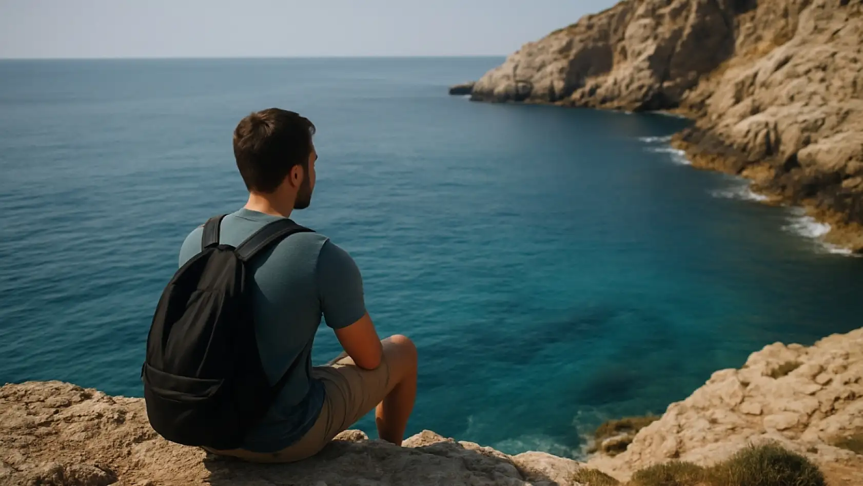 Milas'ta sadece yerel halkın bildiği gizli plaj keşfedildi