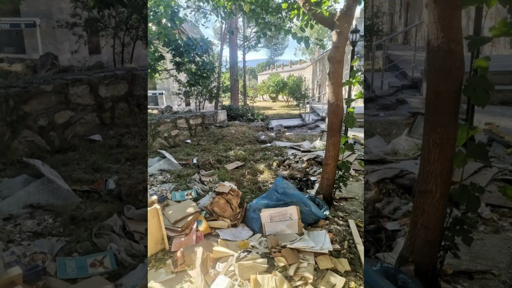 Milas Kurşunlu Camii'nde skandal: Kur'an sayfaları ve dini kitaplar yerlere saçıldı çöpe atıldı