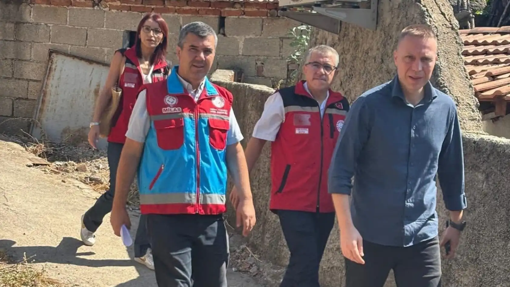 Milas'ta 30 Yıldır Engelli Kızına Bakan 88 Yaşındaki Anneye Devletin Şefkat Eli Uzandı