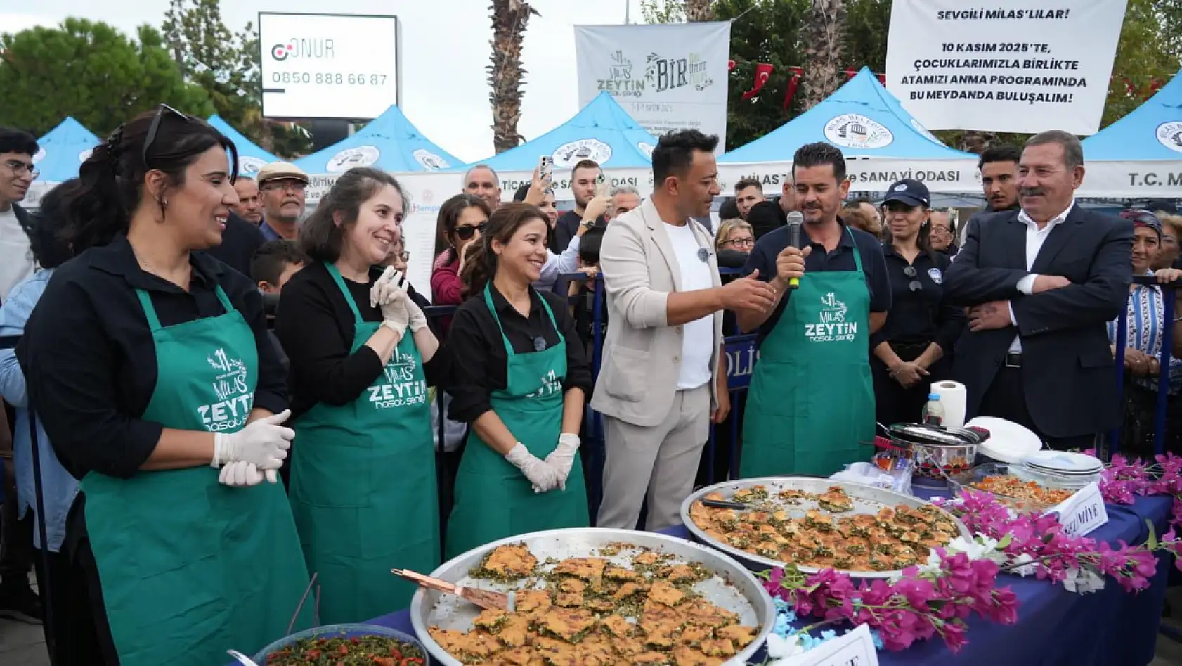 Milas'ta üç gün boyunca zeytinyağının tadı, müziğin sesi, emeğin gücü konuştu