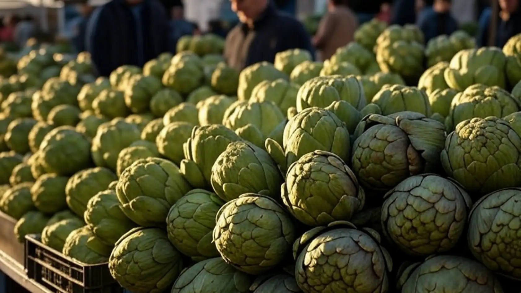 Pazarda bahar erken geldi: Milas tezgâhlarında neler var?