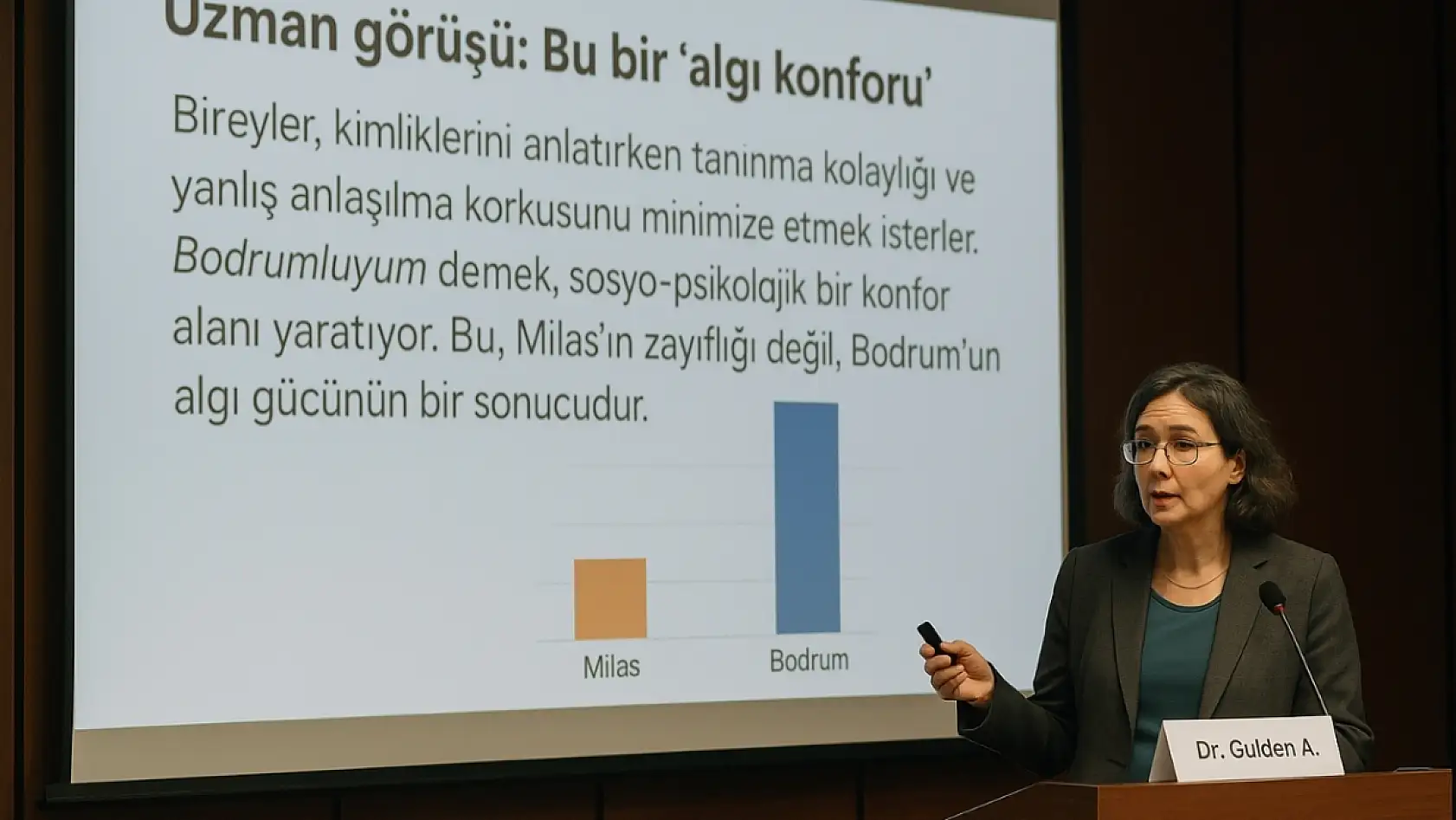 Milaslıların başka şehirlere gittikleri zaman 'Bodrumluyum' dedikleri ortaya çıktı
