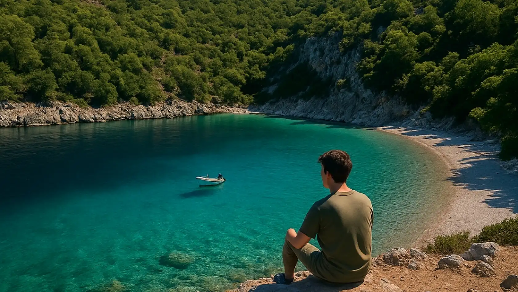Milas'ta kimsenin bilmediği mavi bir dünya ortaya çıktı