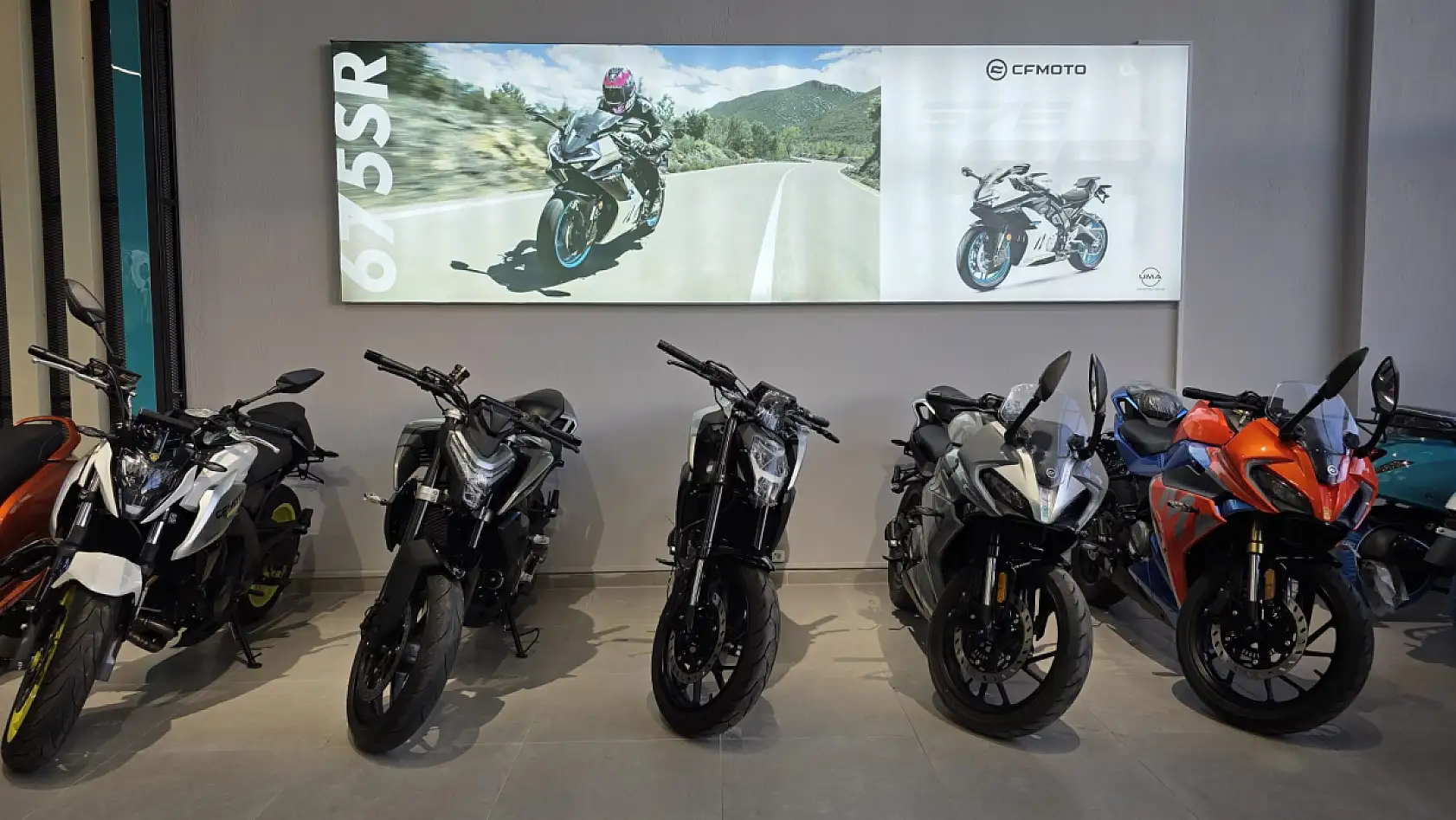 Bölgenin en büyük motosiklet plazası Milas'ta hizmete girdi