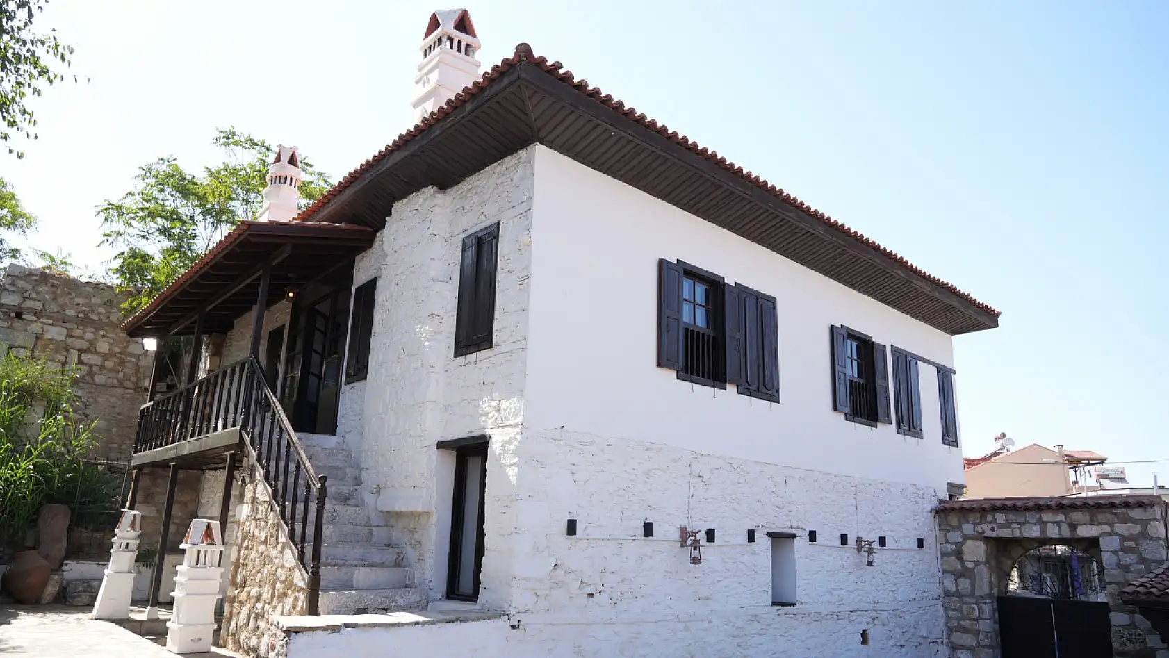 19. Yüzyıl Mimarisinin Örneği Hacı Ali Ağa Konağı Ziyaretçilere Kapılarını Açtı