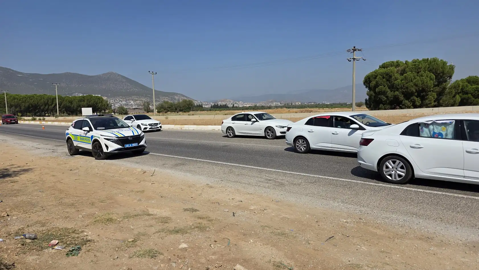 Milas'ta Ana Arterlerde Radar Denetimi Başladı