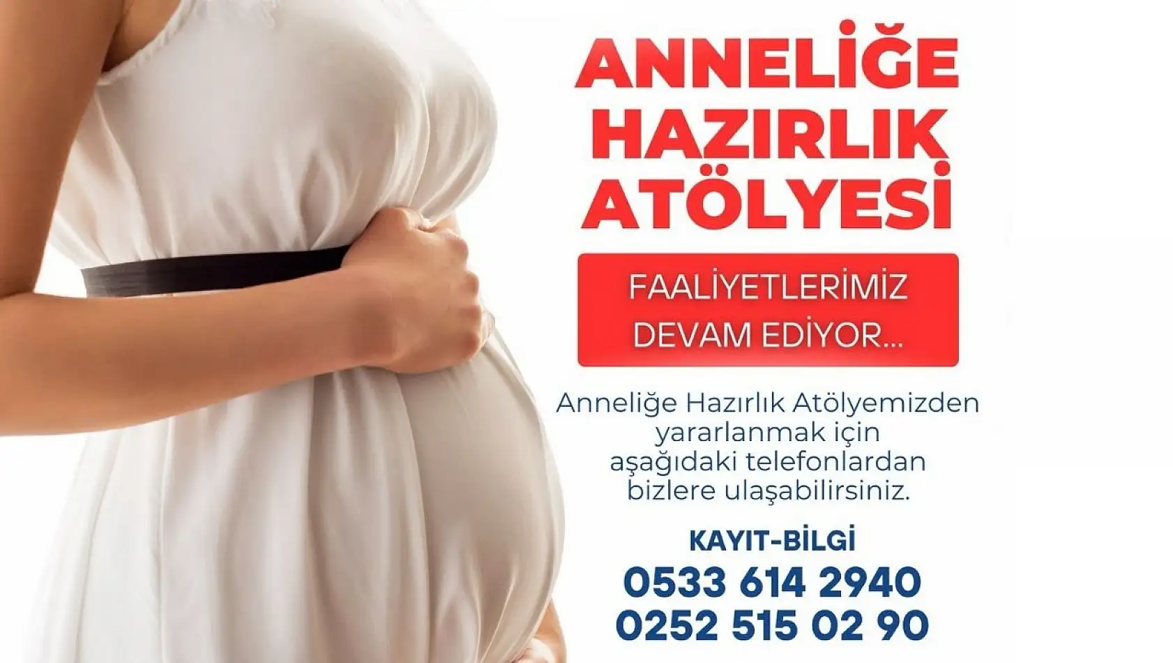 Milas Belediyesi'nden Anne ve Baba Adaylarına Ücretsiz Anneliğe Hazırlık Atölyesi