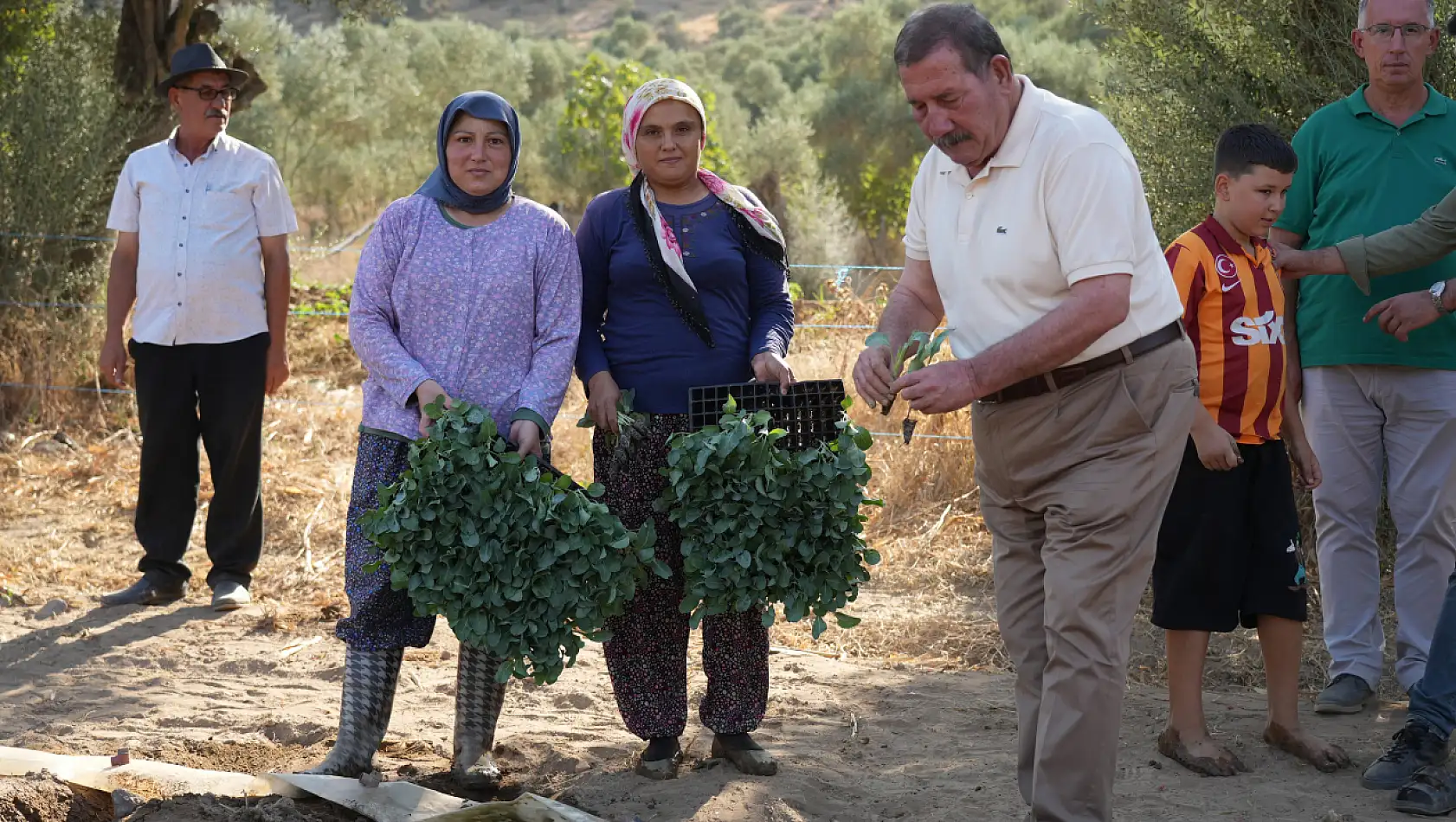 Milas Belediyesi'nden Üreticilere Kışlık Fide Desteği