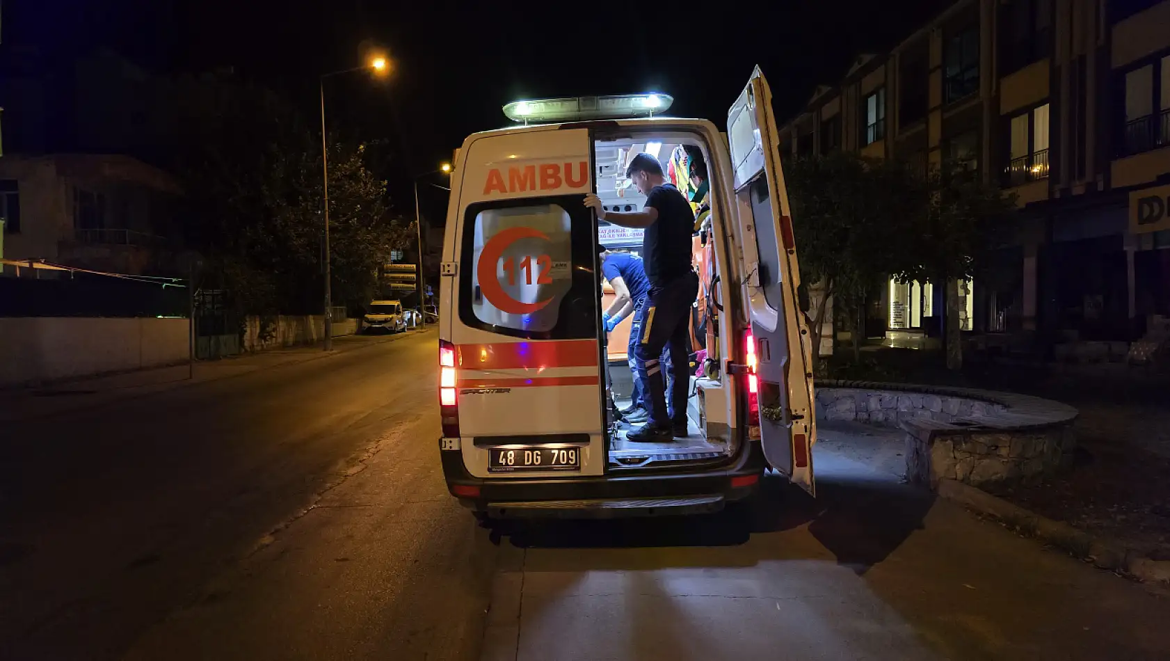 Milas Sanayi Caddesi'nde Motosiklet Kazası: 1 Yaralı