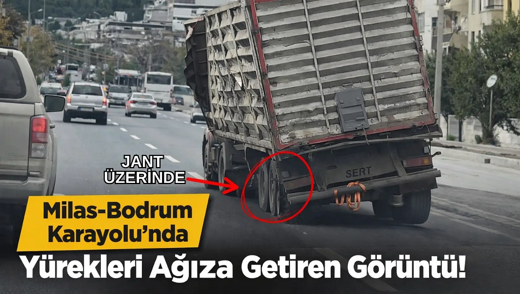 Milas'ta Faciaya Ramak Kala! Bodrum Bulvarı'nda 'Yan Yatan' Tehlike