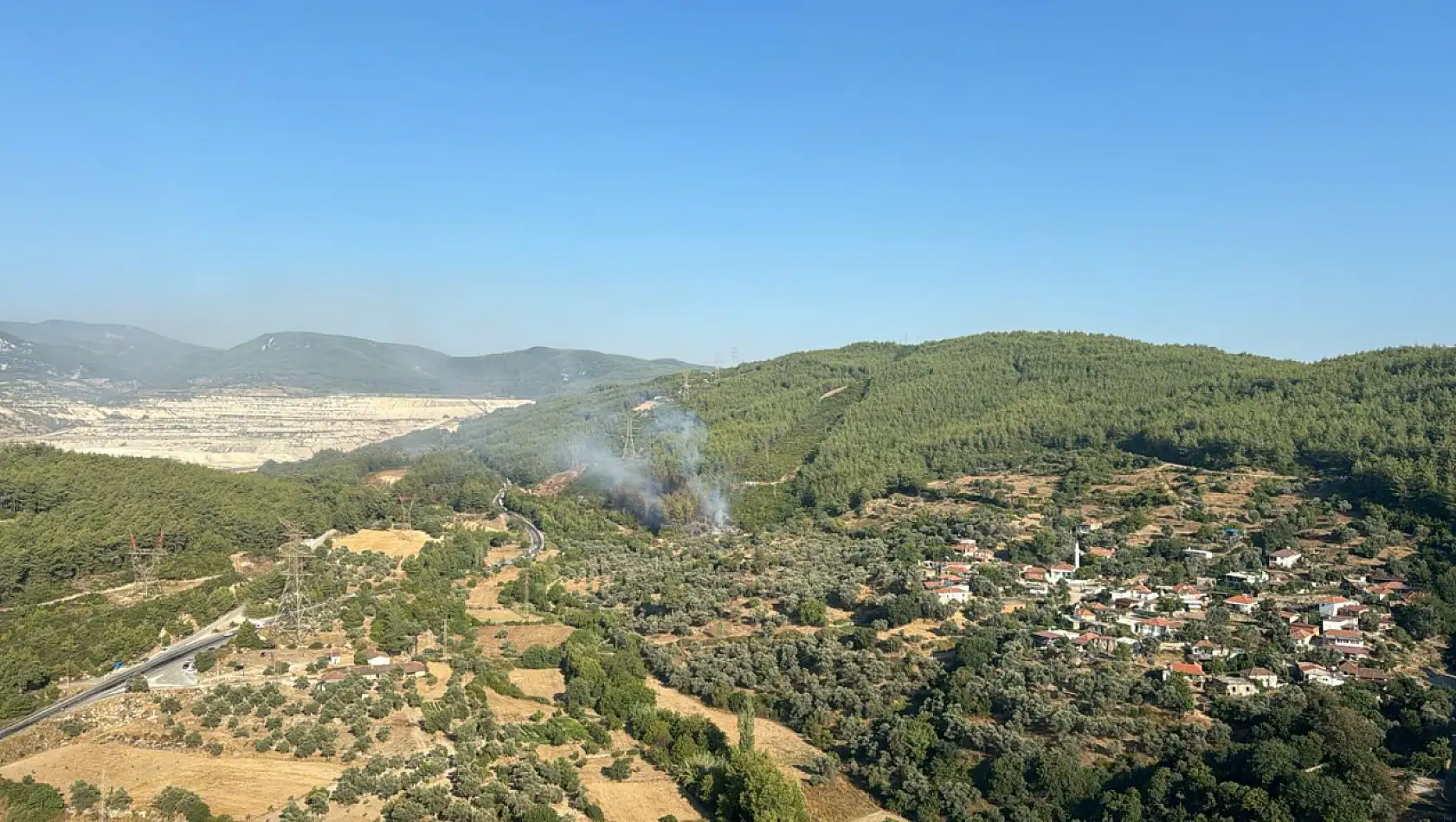 Milas'ta Orman Yangını Tarihi Bir Rekorla Kısa Sürede Söndürüldü...