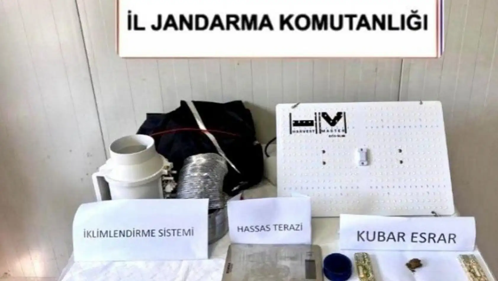 Milas'ta Jandarma Operasyonu: Uyuşturucu Ekipmanları Ele Geçirildi