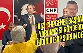 Milas'ta CHP'lilerden Fevzi Topuz'a 'Seçimlerde Kime Oy Verdiniz, İspatlayın!'