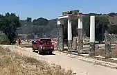 Milas'ta Eromos Antik Kenti Yakınlarında Yangın Paniği