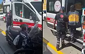 Milas'ta kamyonetten inen vatandaşa başka bir kamyonet çarptı
