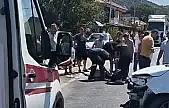 Milas'ta Motosiklet ile Otomobil Çarpıştı: 2 Yaralı