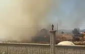 Milas'ta otluk alanda çıkan yangın paniğe neden oldu