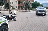 Milas'ta Pikap ile Motosiklet Çarpıştı: 1 Yaralı
