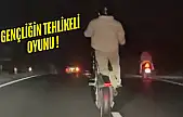 Milas'ta Plakasız Motosikletli Gençler Ölümle Dans Ediyor