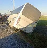 Milas Ekinambarı'nda İşçi Servisi Kaza Yaptı: Facia Kıl Payı Atlatıldı