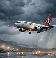 Milas Havalimanı'nda Fırtına Engeli: İstanbul Uçağı Konya'ya İndi