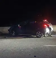 Milas'ta gece saatlerinde iki otomobilin karıştığı kazada 1 kişi ağır yaralandı