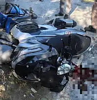 Milas'ta iki motosiklet çarpıştı: 1'i ağır 3 yaralı