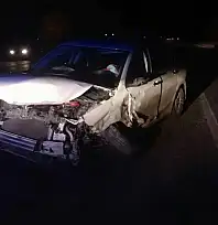 Milas'ta İki Otomobil Kafa Kafaya Çarpıştı: 2 Yaralı