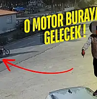Milas'ta Orta Refüjden Karşıya Geçmek İsteyen Motosiklet Otomobille Çarpıştı 1 Kişi Yaralandı