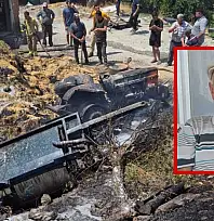 Milas'ta Traktör Devrildi: Sürücü Hayatını Kaybetti: Kaza Sonucu Yangın Çıktı