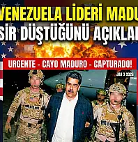 SON DAKİKA: Trump Duyurdu! Nicolas Maduro ABD Ordusu Tarafından Yakalandı