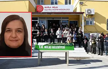 Milas Eğitim Camiası Yasta: Semra Başer'e Hüzünlü Veda