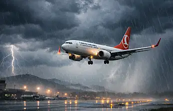 Milas Havalimanı'nda Fırtına Engeli: İstanbul Uçağı Konya'ya İndi