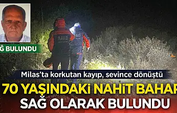 Milas ormanlarında film gibi operasyon: Kayıp adam 24 saat sonra bulundu