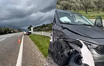 Milas-Söke Karayolunda Korkutan Kaza: 1 Yaralı