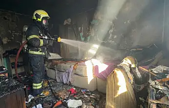 Milas'ta ev yangını paniğe neden oldu