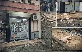 Milas'ta Faciadan Dönüldü: Fırtına Balkon Demirlerini ve Mermerleri Söktü Attı!