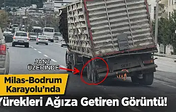 Milas'ta Faciaya Ramak Kala! Bodrum Bulvarı'nda 'Yan Yatan' Tehlike