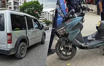 Milas'ta Halil Bey Bulvarı'na ani dönüş kazaya yol açtı: motosiklet sürücüsü yaralandı