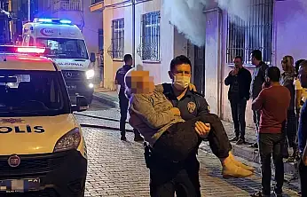 Milas'ta Kahraman Polisler Facianın Önüne Geçti! Uykusundaki Yaşlı Kadına 'Nefes' Oldular