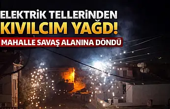 Milas'ta Korku Filmi Gibi Gece: Gökten Kıvılcım Yağdı!