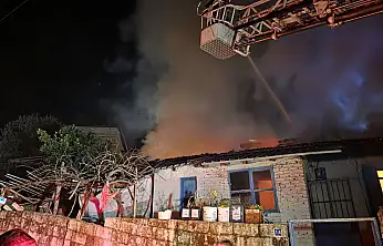 Milas'ta Korkutan Yangın: Müstakil Ev Kül Oldu