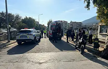 Milas'ta Motosiklet ve Otomobil Çarpıştı: 1 Yaralı
