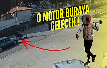 Milas'ta Orta Refüjden Karşıya Geçmek İsteyen Motosiklet Otomobille Çarpıştı 1 Kişi Yaralandı