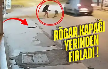 Milas'ta Rögar Kapağı Faciası Ucuz Atlatıldı