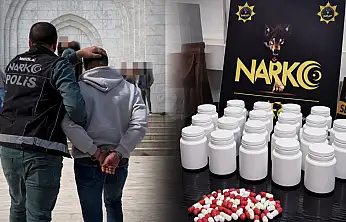 Milas'ta uyuşturucu operasyonu: 1.117 adet sentetik ecza ele geçirildi
