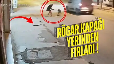 Milas'ta Rögar Kapağı Faciası Ucuz Atlatıldı
