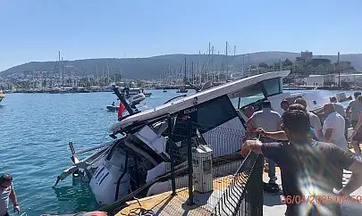 Bodrum Marina'da Patlama: İki Kişi Yaralandı