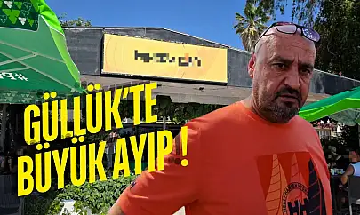 Güllük'te Skandal: Masada Tek Oturuyorsun diye Müşteriyi Kaldırdılar